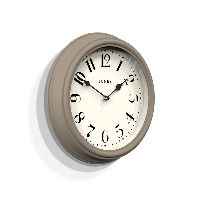 Venetian Acrylic Wall Clock, Stone