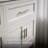 Quo Wall Mounted Single Bathroom Vanity with Solid Wood Top-124966460-91943346