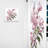 Asmara Apple Blossom Monochromatic Elegance XIV - Traditional Curtain - Velvet Room Darkening - 1 Panel-296899464