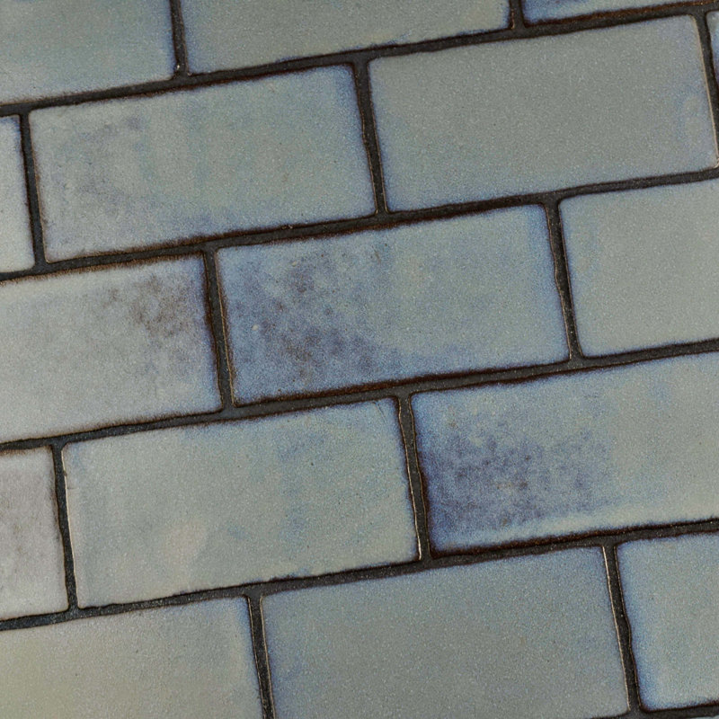 Antic Special 3" x 6" Ceramic Vintage Subway Tile, Special Griggio