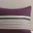 7 PC Pieced Comforter Set Purple