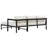 L-shaped Outdoor Conversation Set With Cushions-2119485101