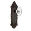 Victorian Plate with Oval Fluted Crystal Door Knob-253810934-253810933