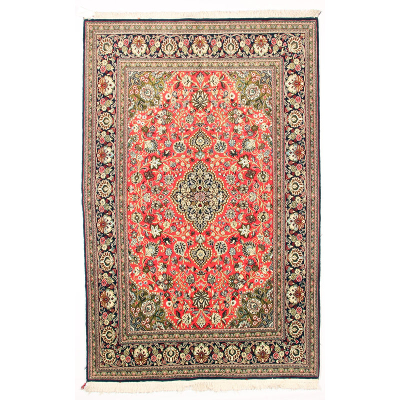 Fine Qum Kurk Rug - 4' 8" X 6' 10"
