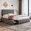 Andros Upholstered Double (4'6) Bed Frame-952280478