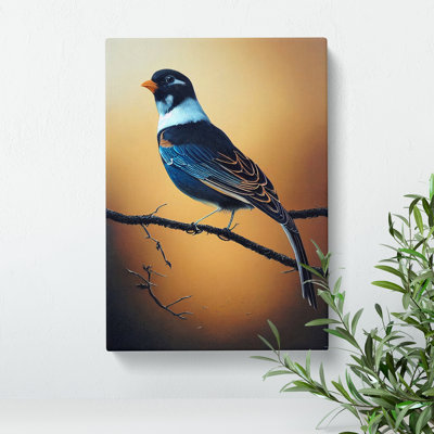 Painting Of A Bird - Wrapped Canvas
