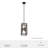 Felippe 6 - Light Rectangle Pendant-63793846