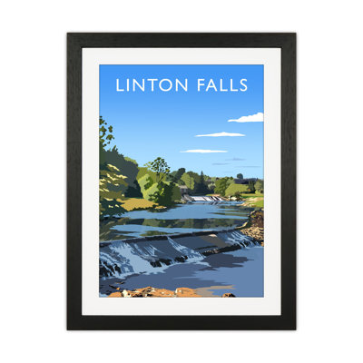 Linton Falls Portrait by Richard O'Neill - Print
