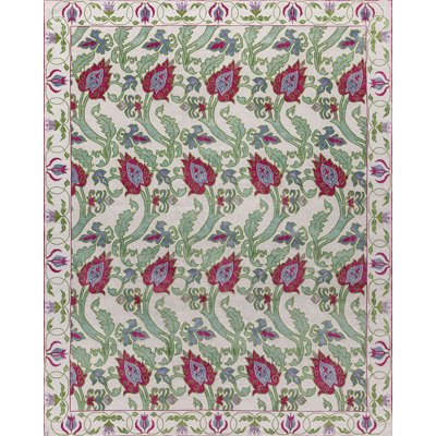 Classic Floral Area Rug