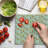 Ambesonne Cartoon Cutting Board Large Size Bear Fox and Bunny Multicolor