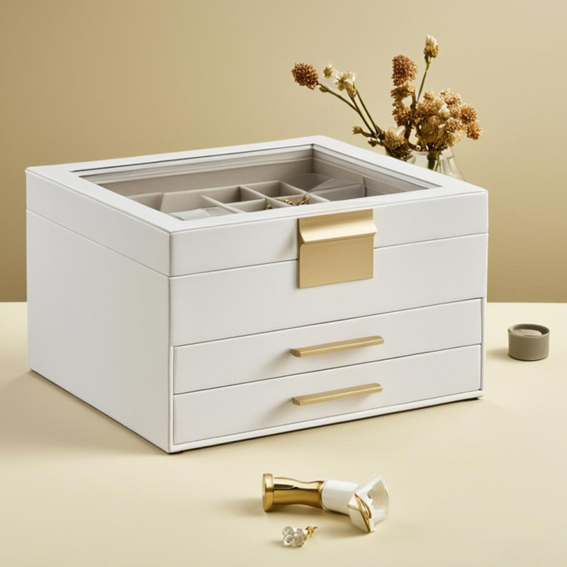  3-layer Jewellery Organiser With 2 Drawers