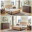 Ensemble de chambre à coucher 3 pièces, commode 8 tiroirs et 2 tables de chevet avec dispositifs anti-basculement-1924414620