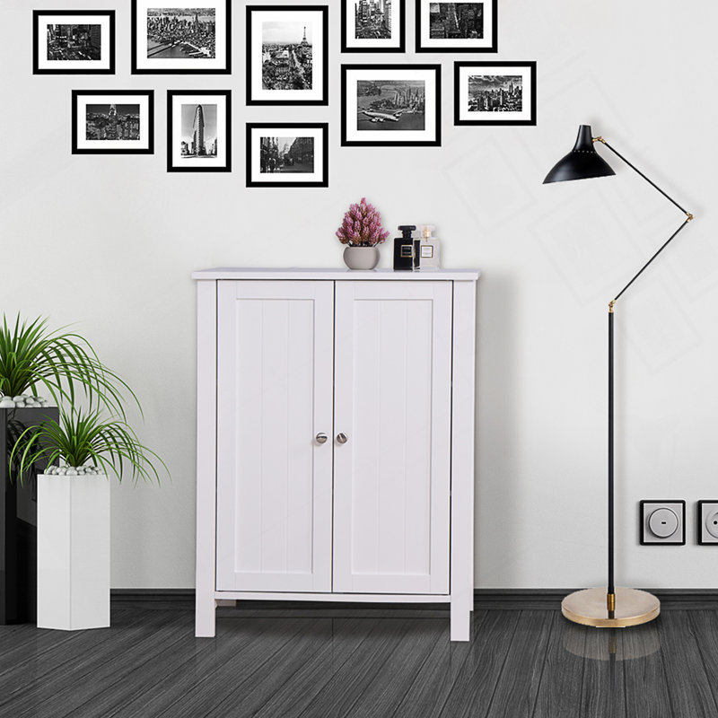 Armoire de rangement au sol pour salle de bain