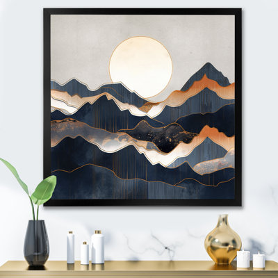 «Daring Moutain Horizons II», reproduction sur toile