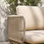 Fauteuil club d'extérieur moderne