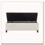 Banc de rangement en lin capitonné-1450110495