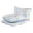 Laura Ashley Kenna Cotton Reversible Blue Quilt Set-1866484532