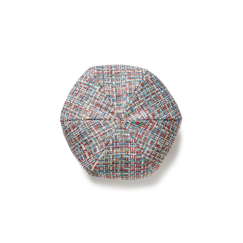 Faye Circular Pillow Cover & Insert, Confetti