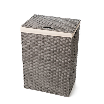 Wicker Laundry Hamper with Handles