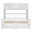 Lit plateforme simple avec deux tiroirs, sans sommier, robuste et durable-247141790