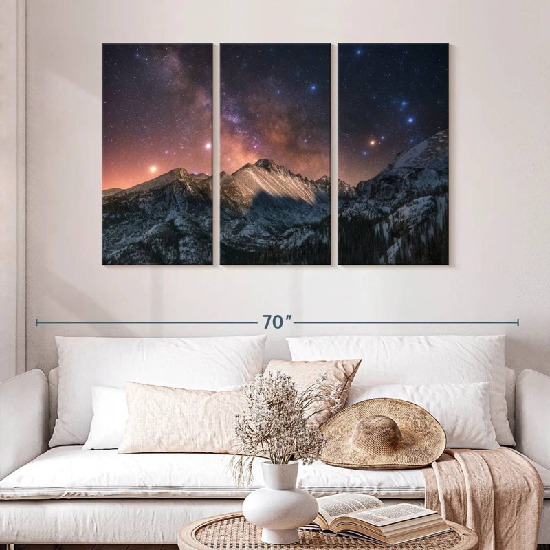 Oberle Magic In The Mountains, 32" H x 50" W