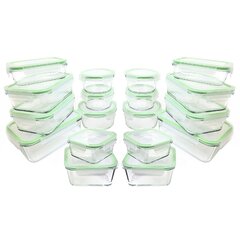 Kinetic 12-Piece Glass Square Food Storage Set 