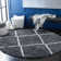 Pouliot Shag 500 Performance Geometric Rug