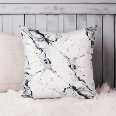 Abstract Geode Crystals Symphony IV Pillow Cover
