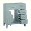 Meuble-lavabo moderne avec armoire et tiroirs-104981883