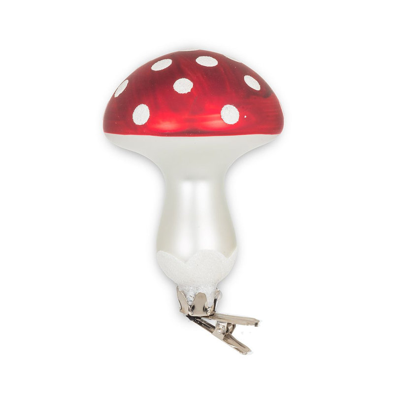 Ornement suspendu en fingurine champignon