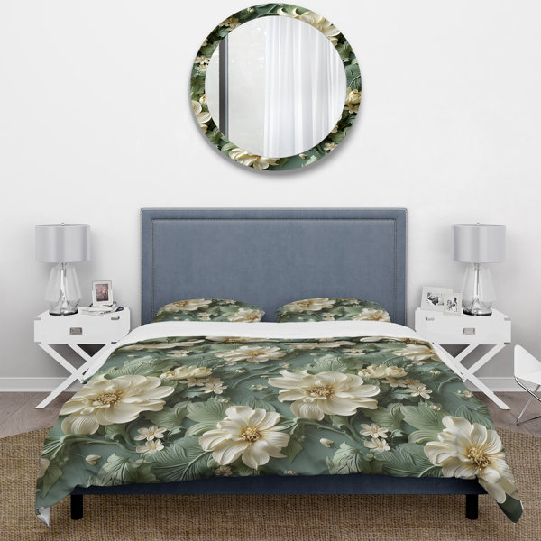 Red Barrel Studio® Hamrah Floral Duvet Cover Set | Wayfair