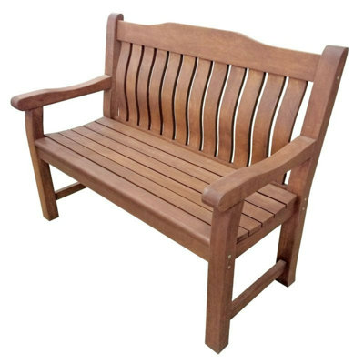 Riey Solid Wood Traditional Bench