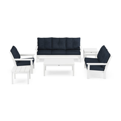 Vineyard 6 - Person Patio Conversation Set