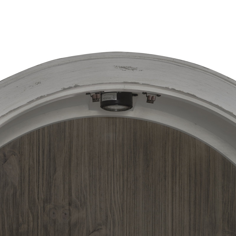 Cogan Curio Cabinet w/ LED Lighting, White