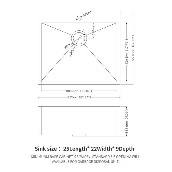 Dimensions du produit