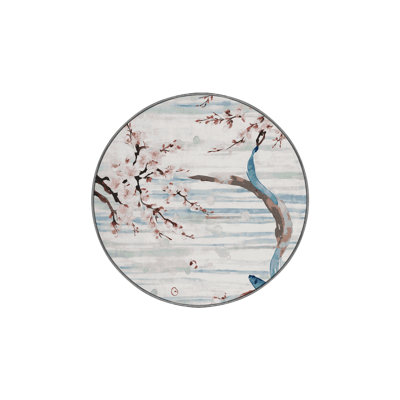 Tapis gris soyeux et moelleux