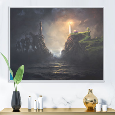 Jeu de lumières brillantes, art sur toile pour enfants