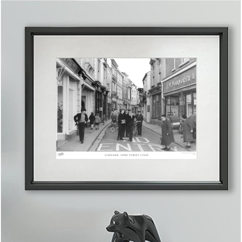 Liskeard, Fore Street C1960 - Single Picture Frame Print, 45cm H x 60cm W x 2.3cm D