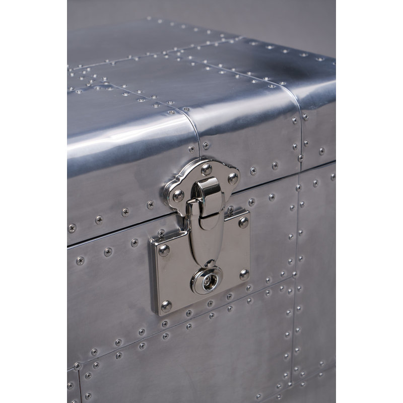 Elio Metal Trunk / End Table