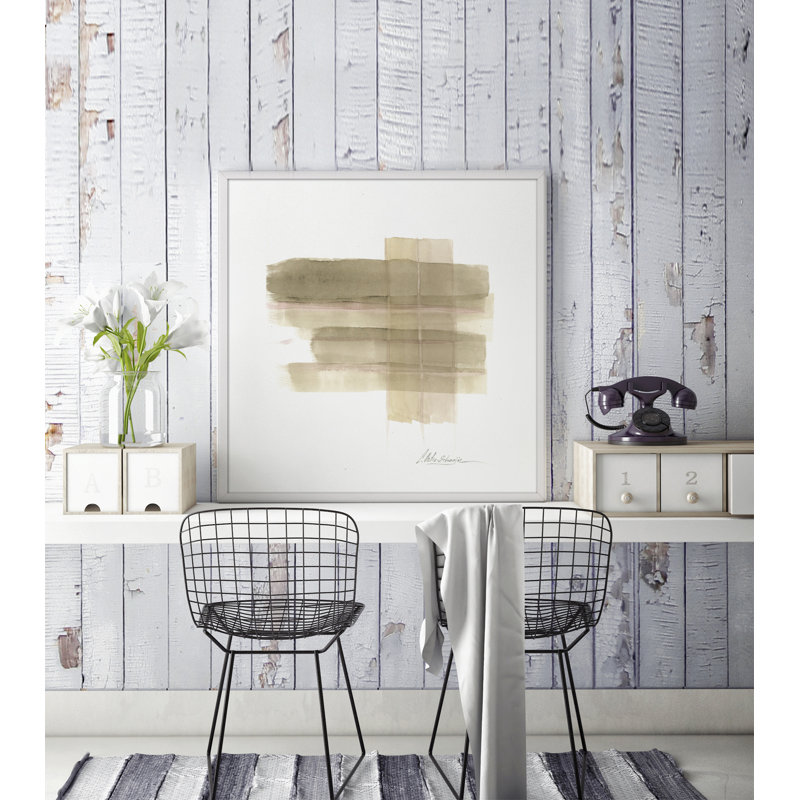 Abstract Abstracto Ortiz 2 by César Ortiz Echagüe - Single Picture Frame Painting, 60cm H x 60cm W x 3cm D