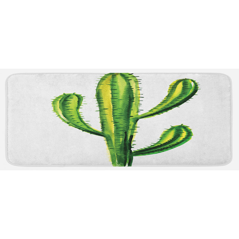 Tapis de cuisine cactus