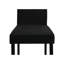 5 pièces: table rectangulaire avec faux marbre blanc et quatre chaises en tissu gris anthracite à haut dossier, collection moderne et élégante: chaises rembourrées