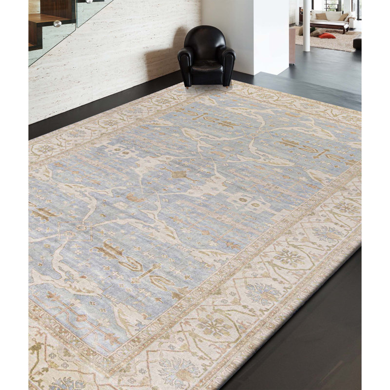 Wool Oriental Area Rug, Rectangle 12' x 14'8"