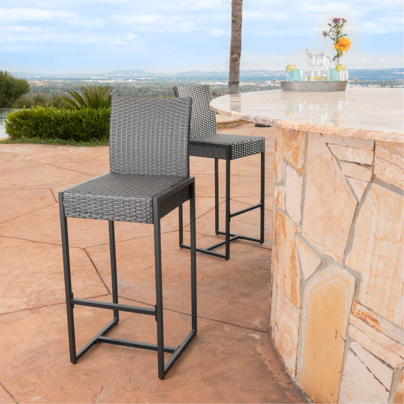 BARSTOOL, Gray/Black