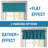 100% Blackout Curtain Valances for Kitchen Windows/Bathroom/Living Room/Bedroom Thermal Insulated Rod Pocket Valances for Windows, 2 Pack-1508882541
