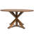 Evonia 59-Inch 8-Seat Round Solid Wood Dining Table