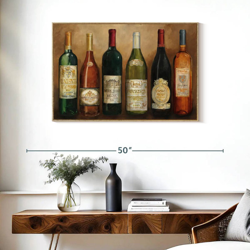 And The Winner Is Light, Cadre flottant en bois naturel, 37 po x 25 po