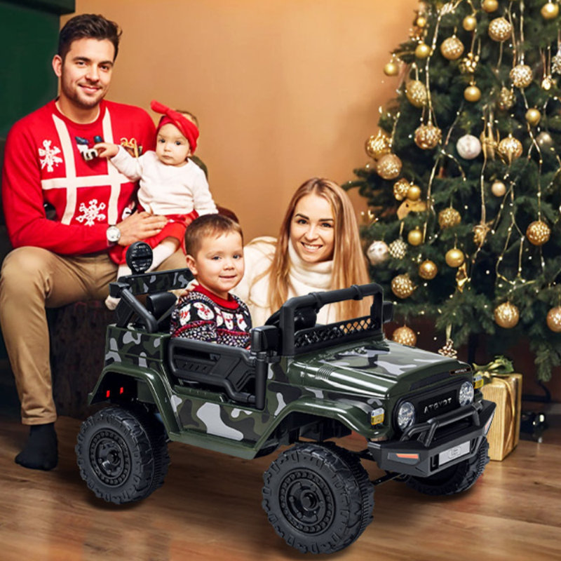 Kimbosmart 12 Volt Toyota Ride On Car Battery Powered Eelectric Car Ride on Toy with Remote Control
