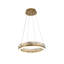 Luminaire suspendu en laiton 1 lumière DEL avec détails en cristal-1219942188-1219942190-1219942183