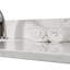 Plateau de meuble-lavabo simple 43 po blanc avec lavabo